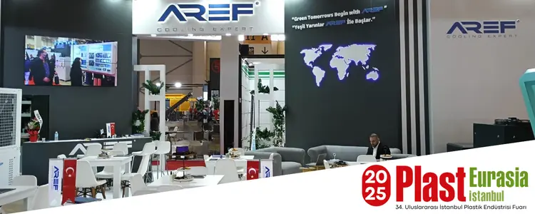 شاركت شركة AREF Chillers في معرض Plast Eurasia خلال الفترة من 3 إلى 6 ديسمبر 2025 وقدّمت حلول التبريد الصناعية الخاصة بها