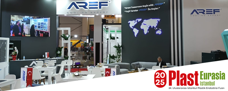 شاركت شركة AREF Chillers في معرض Plast Eurasia خلال الفترة من 3 إلى 6 ديسمبر 2025 وقدّمت حلول التبريد الصناعية الخاصة بها